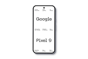Pixel 9 Smartphone Mockup, a Device Mockup by Mockupdaddy (Thumbnail 18 of 37)