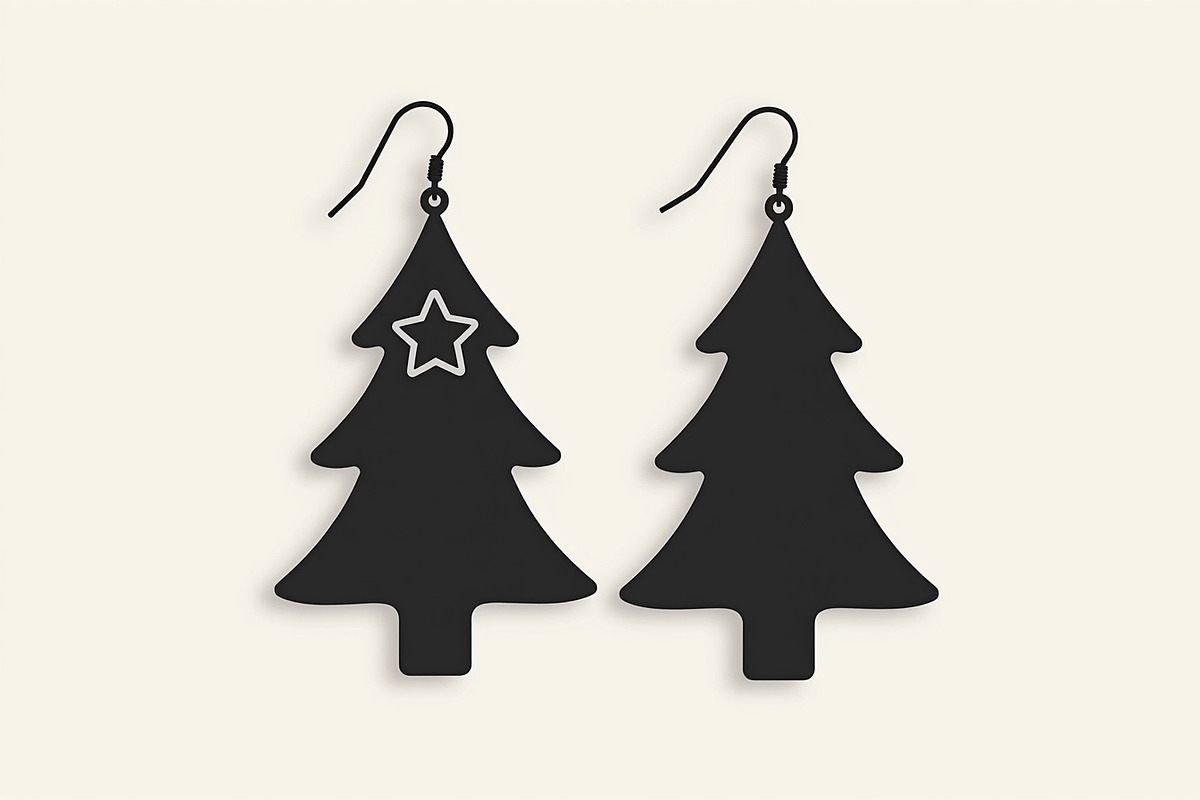 Christmas Tree Vector Art, an Illustration by jahid234 (Photo 6 of 9)