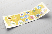 Baby Shop Square Trifold Brochure, a Brochure Template by Designsoul14 (Thumbnail 3 of 5)