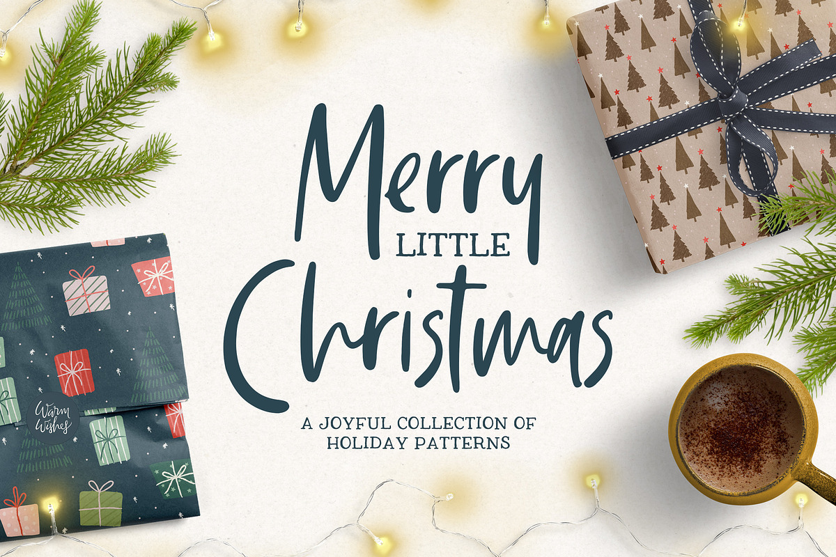 Merry Little Christmas Patterns, a Pattern Graphic by 7th Avenue Designs (Photo 1 of 4)
