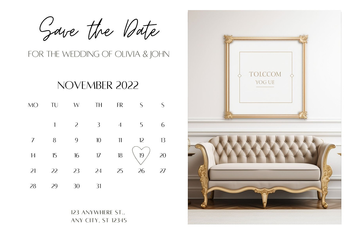 50 Canva Frame Mockups Luxury 4K, a Household Mockup by ARTOZEN DIGITAL (Photo 8 of 15)