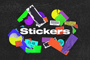 Stickers, a Texture Graphic by secret-cache (Thumbnail 1 of 3)