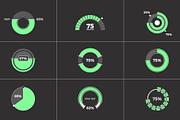 Circle Infographic (.Mogrt), a Templates & Theme by MinnaPicture (Thumbnail 2 of 2)