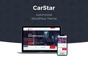 CarStar - Automotive WordPress Theme