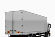 Commercial Truck Mercedes, a Cars & Vehicle 3D Model by Mechanik (Thumbnail 3 of 17)