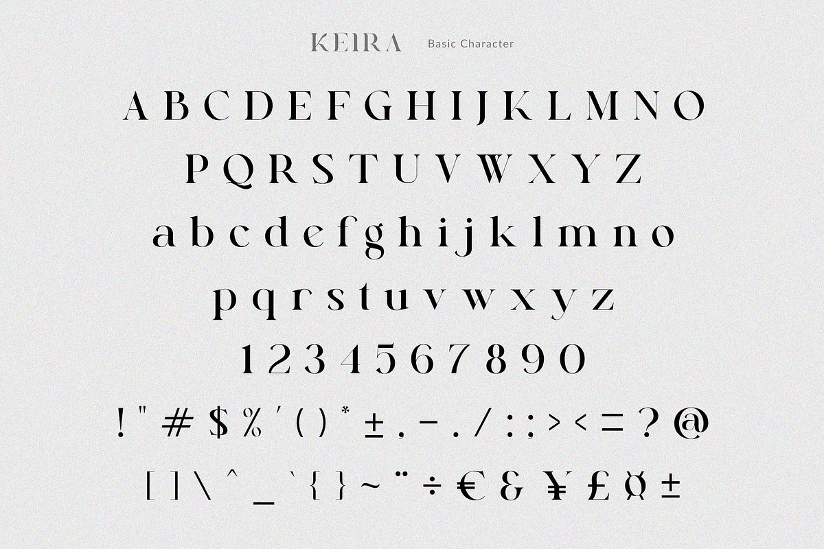 Keira Serif | Simple Elegant Font, a Serif Font by Youthlabs Studio (Photo 17 of 20)