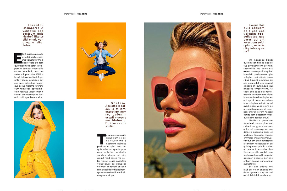 The Best Magazine Layout Design, a Magazine Template by Swayang (Photo 9 of 14)