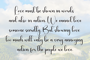Darling | Script Font, a Handwritten Font by Scratchones (Thumbnail 6 of 9)
