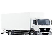 Commercial Truck Mercedes, a Cars & Vehicle 3D Model by Mechanik (Thumbnail 1 of 17)