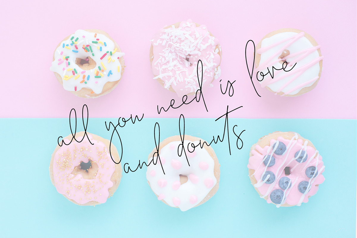 Mont Kiara Script Font preview 6