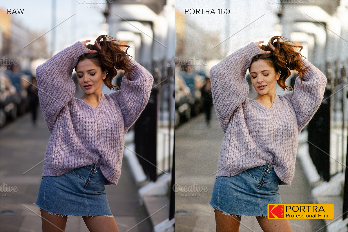 KODAK PORTRA preset Lightroom preview 6