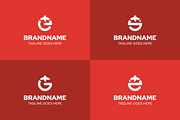 Letter E G S Z Tomato Logo Set, a Branding & Logo Template by Pray Art Design Studio (Thumbnail 2 of 2)