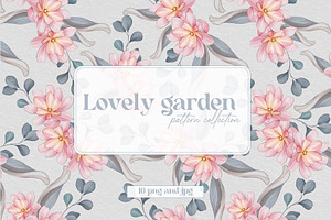 Lovely Garden. Pattern collection