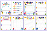 Early Writing Practice Book | school, a Stationery Template by Mustafiz (Thumbnail 2 of 5)