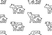 Farm animals logo, a Graphic by NataliiaVolyk (Thumbnail 4 of 6)