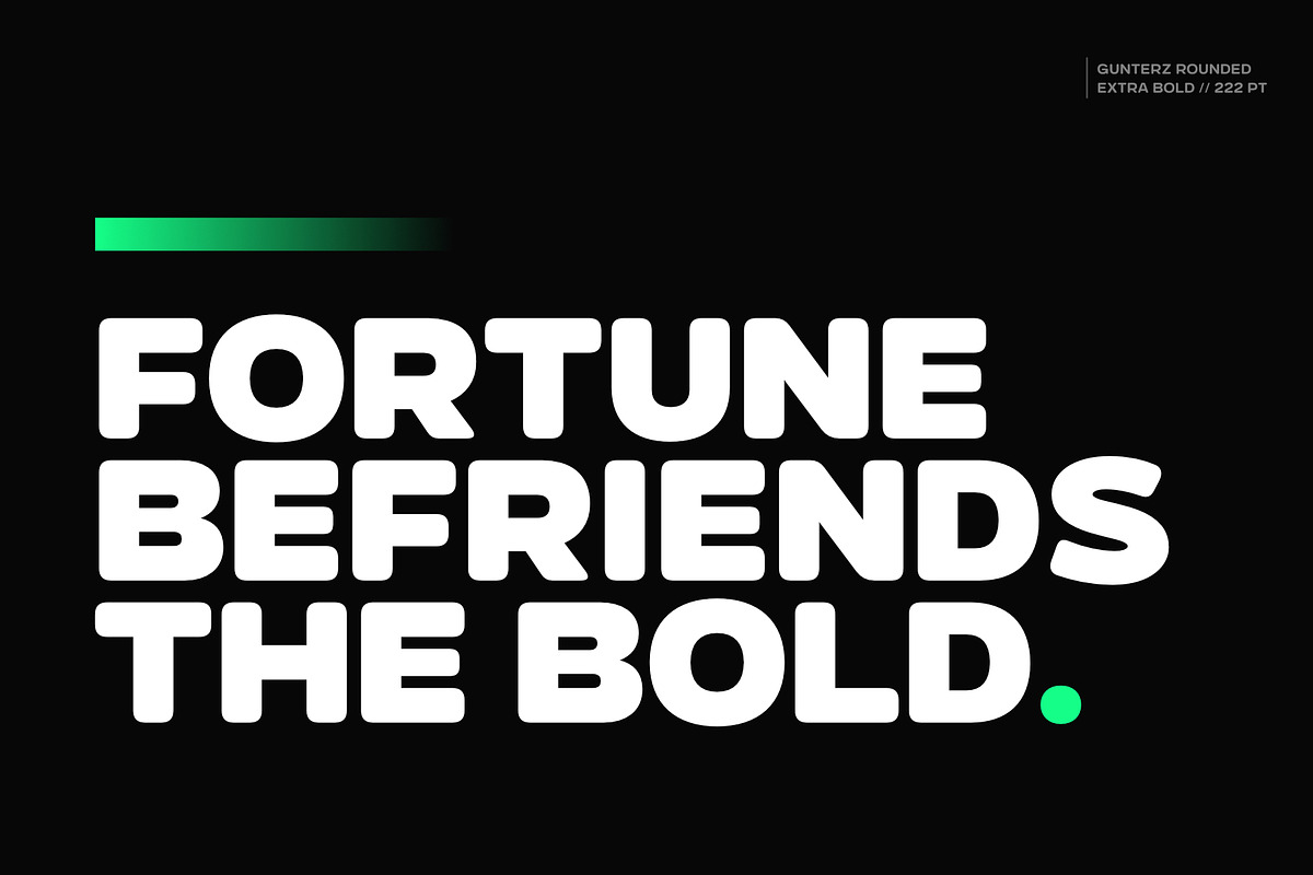 Gunterz Rounded, a Sans Serif Font by Locomotype (Photo 2 of 13)