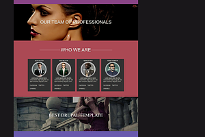 Photographer- Drupal Portfolio Theme