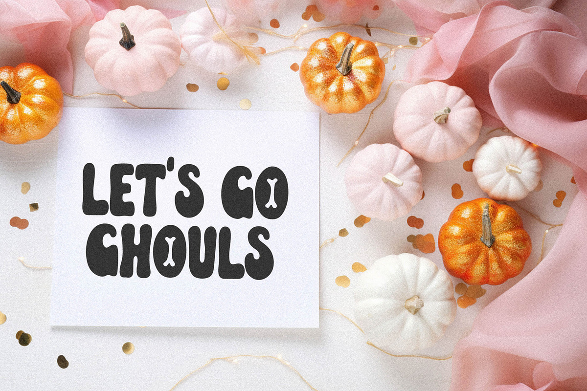 Halloween Party Cute Halloween Font, a Handwritten Font by BarcelonaShop (Photo 8 of 8)