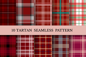 Plaid Tartan Seamless Pattern