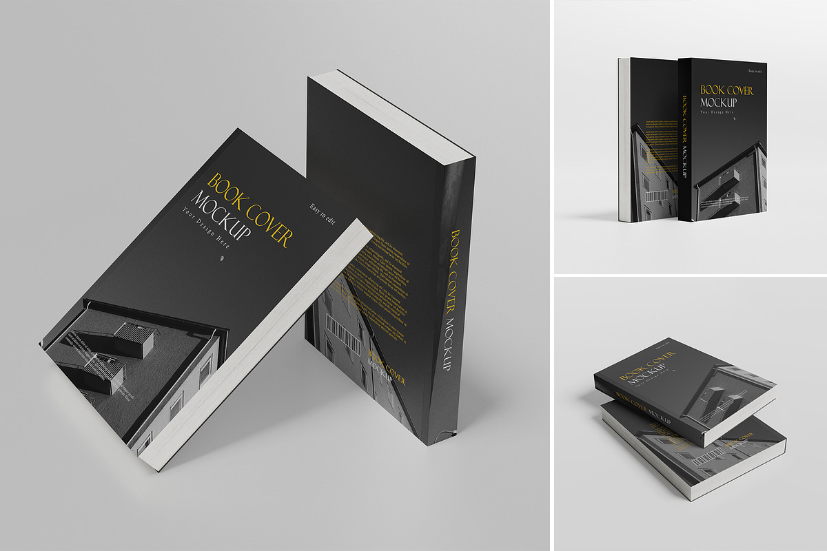 Book Cover Mockup, a Books & Magazine Mockup by Pexelyou (Photo 1 of 4)