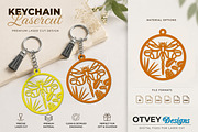 Dragon fly Keychain Lasercut, an Object Graphic by OTVEY DESIGN (Thumbnail 5 of 13)