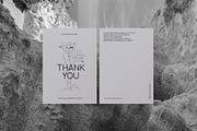 postcard thank you card collection, a Stationery Template by Replika Machine (Thumbnail 2 of 7)