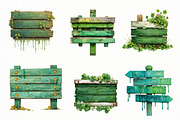 St Patricks Day Signs Clipart, an Illustration by Designworld (Thumbnail 2 of 5)