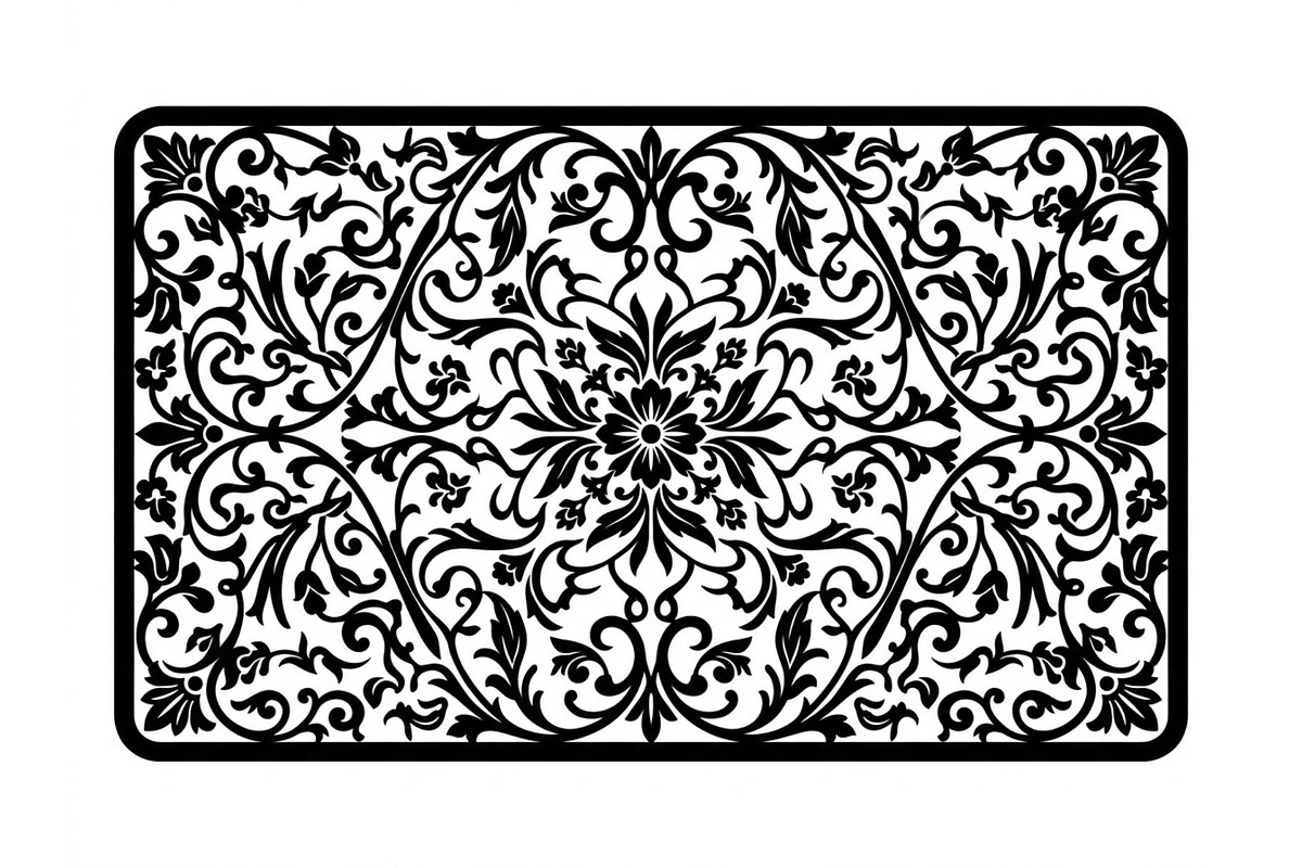 Vintage Floral Filigree Panel, an Object Graphic by Creativeshirt (Photo 3 of 3)