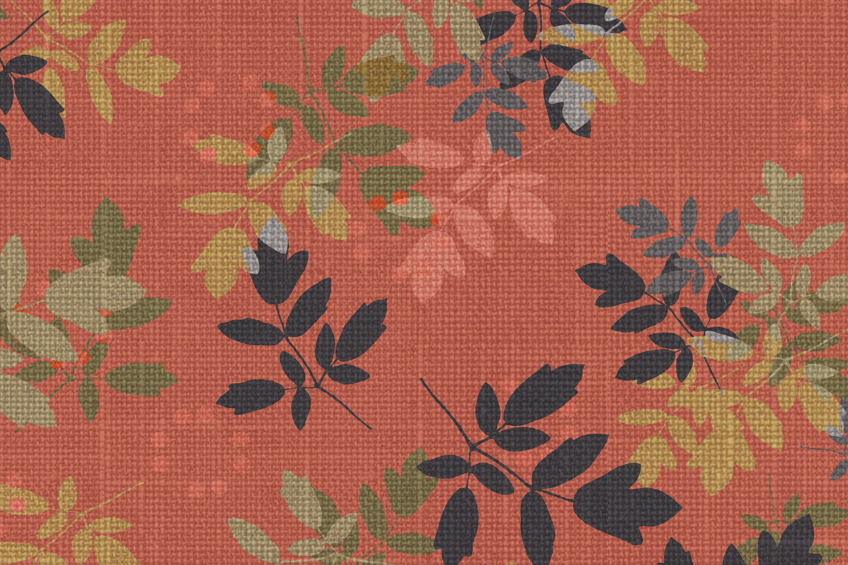 Earthy Leaves Seamless Pattern, a Pattern Graphic by Sharon Schwalbe (Photo 3 of 5)