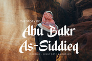 50% Syamsiah Arabic Font, a Script Font by Four Lines Std. (Thumbnail 7 of 11)