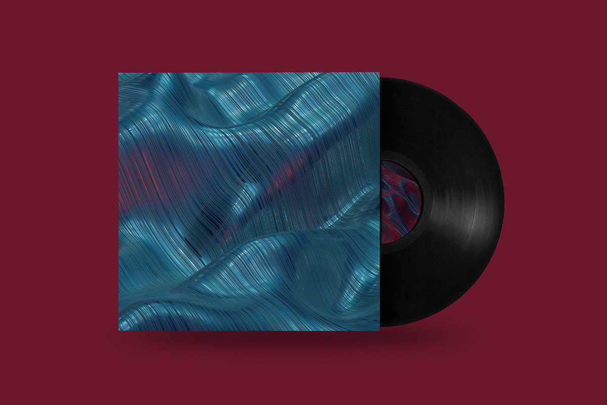 Abstract 3D Rendering of Soft Waves, a Wallpaper Graphic by BIBIART (Photo 5 of 13)