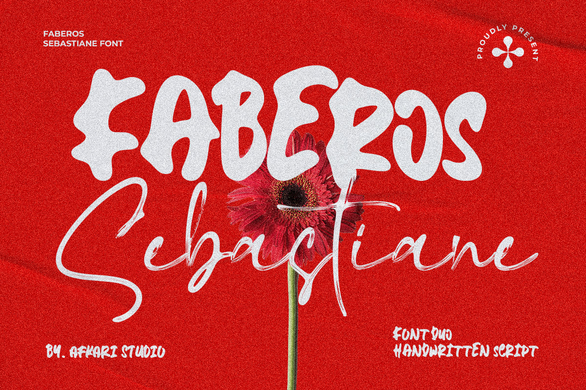 Faberos Sebastian - Font Duo, a Handwritten Font by Afkari Studio (Photo 1 of 10)