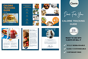 Calorie Tracking Guide, a Books & Magazine Mockup by Millennials Marketing (Thumbnail 1 of 7)