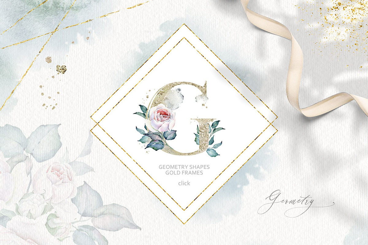 Watercolor Improvisation+Alphabets, a Texture Illustration by Eva Katerina (Photo 7 of 19)
