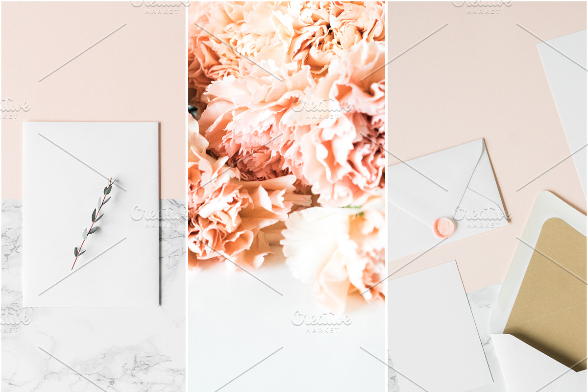Modern Blush Wedding Bundle, a Print Template by LaPorte Images (Photo 7 of 15)