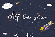 Kinder Kids - Fun Script Font, a Script Font by Saxofont (Thumbnail 7 of 10)