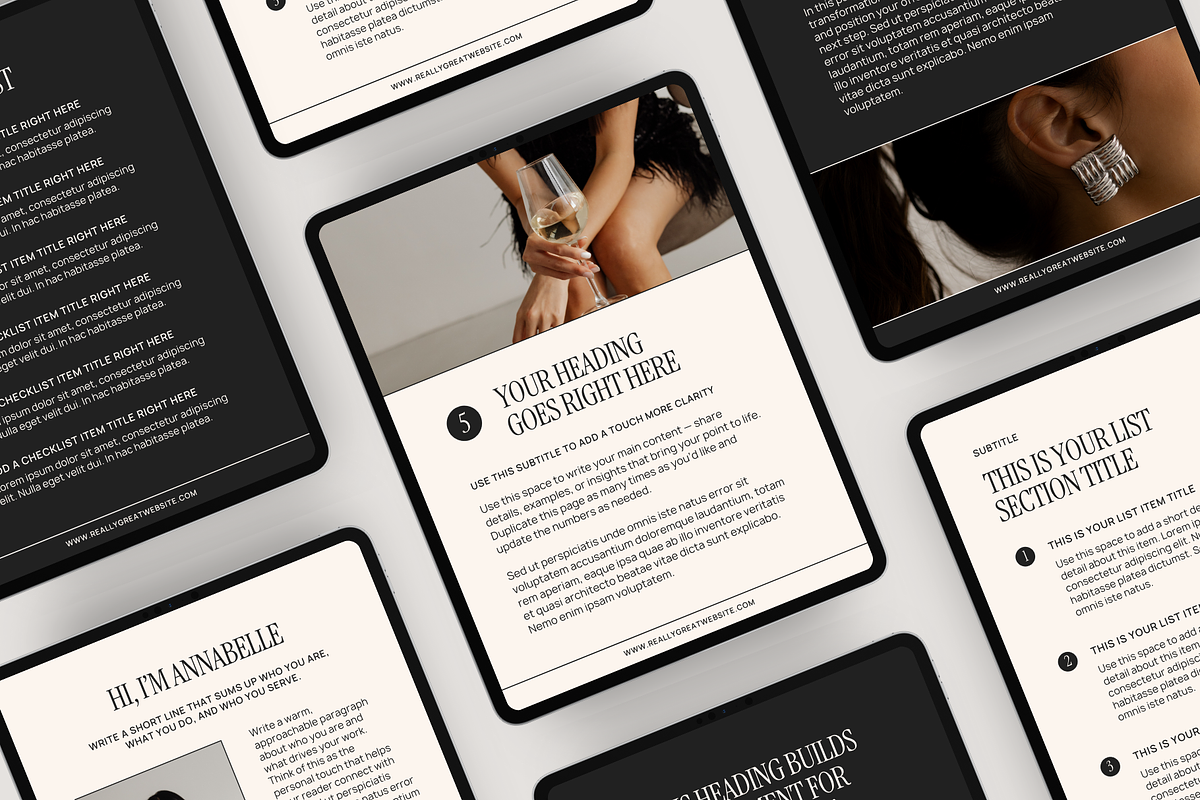Lead Magnet Template | Canva, a Marketing Template by Rosetta Lane Design (Photo 4 of 8)