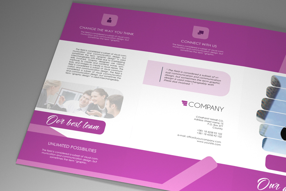 Trifold Indesign Brochure Fancy vol3, a Brochure Template by RudanStudio (Photo 4 of 7)