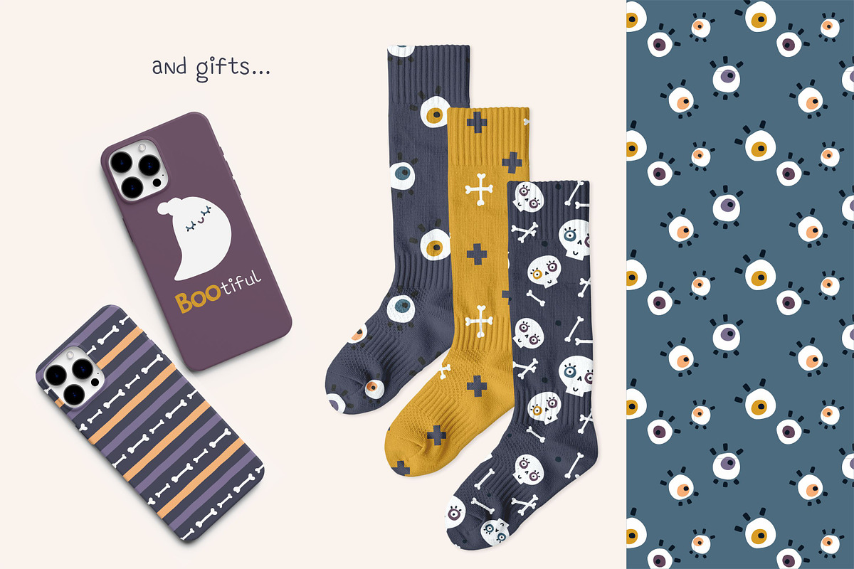 Spooky graphic collection, a Pattern Graphic by SurfaceStories (Photo 5 of 9)