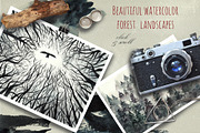 Magic forest design set, an Animal Illustration by Scarlet Heath Art (Thumbnail 7 of 13)