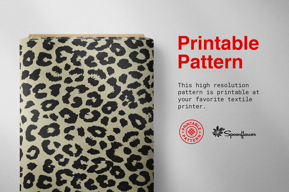 Custom Leopard Seamless Animal Print, a Pattern Graphic by Swatch Supply (Photo 7 of 8)