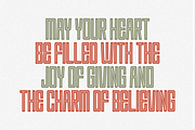 Charming Christmas - Display Font, a Sans Serif Font by Pian45 Studio (Thumbnail 2 of 6)