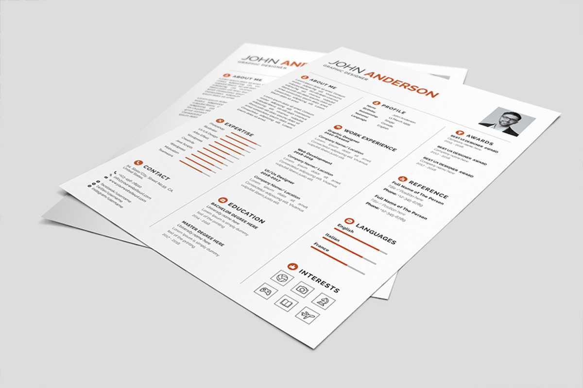 Resume, a Resume Template by Abdul Studio (Photo 3 of 5)