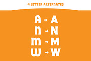 GDC CHUMBO | Retro Font, a Sans Serif Font by GriffinDesignCompany (Thumbnail 5 of 9)