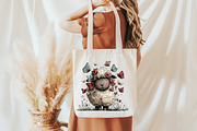 Whimsical spring sheep Clipart, an Illustration by Designworld (Thumbnail 6 of 8)