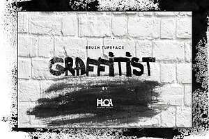 GRAFFITIST- Brush Font