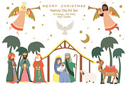 Nativity Birth of Jesus Christmas, an Illustration by Magic Story Studio (Thumbnail 1 of 2)