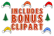 Santa Cartoon - Christmas Font, a Sans Serif Font by KiddoGlyphs Studio (Thumbnail 3 of 4)