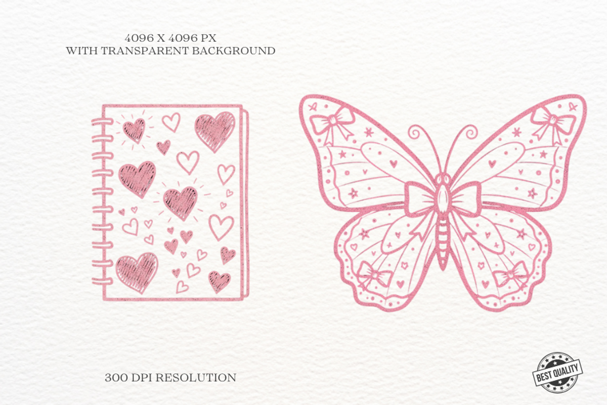 Whimsical Soft Pink Spring, an Illustration by Markicha Art (Photo 5 of 7)