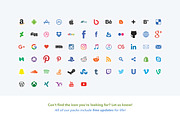 2022 Clean & Simple Social Icons, an Icon by Poego Social (Thumbnail 5 of 5)